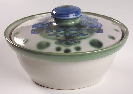 Bouquet Large Butter Tub & Lid