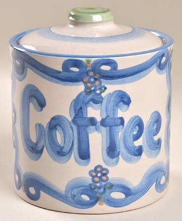 Bouquet Coffee Canister & Lid