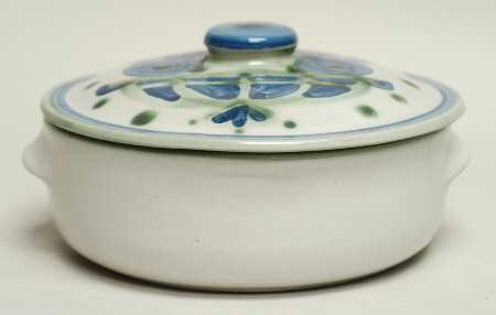 Bouquet 1.5 Qt Round Covered Casserole
