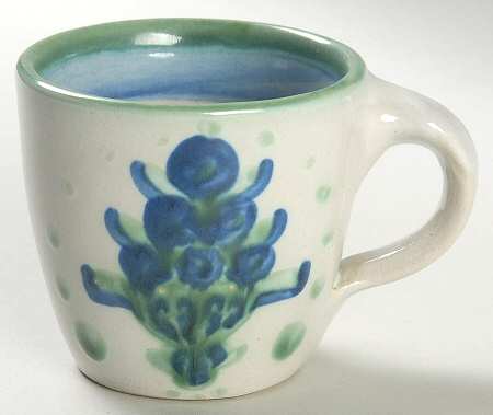 Bouquet Flat Demitasse Cup