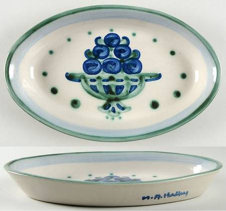 Bouquet 11" Oval Serving Platter