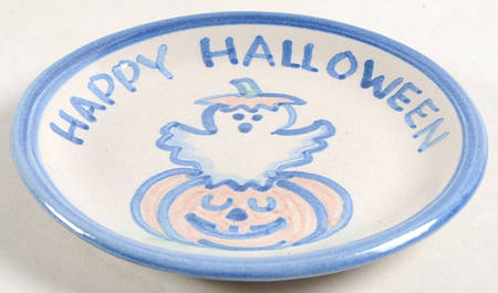 Country Scene Blue Coaster