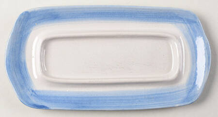 Country Scene Blue 1/4 Lb Butter No Lid