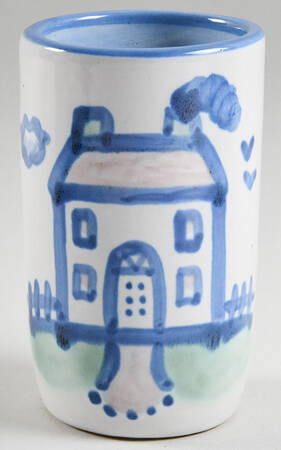 Country Scene Blue 9 Oz Tumbler