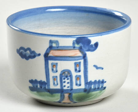 Country Scene Blue Everything Bowl