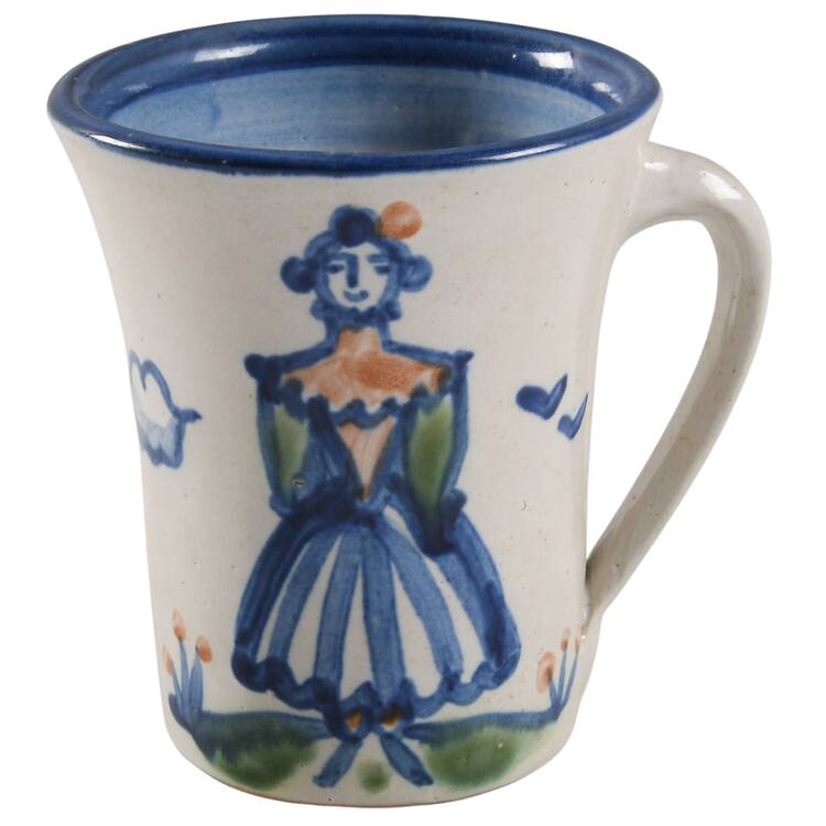 Country Scene Blue Grandmug