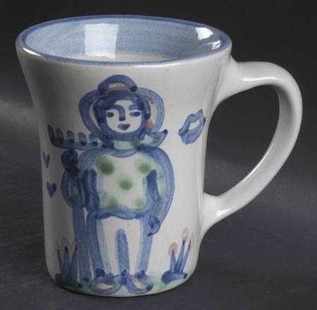 Country Scene Blue Grandmug