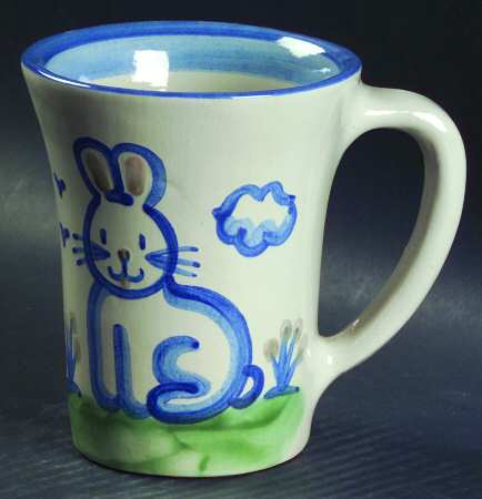 Country Scene Blue Grandmug