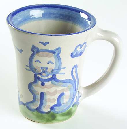 Country Scene Blue Grandmug