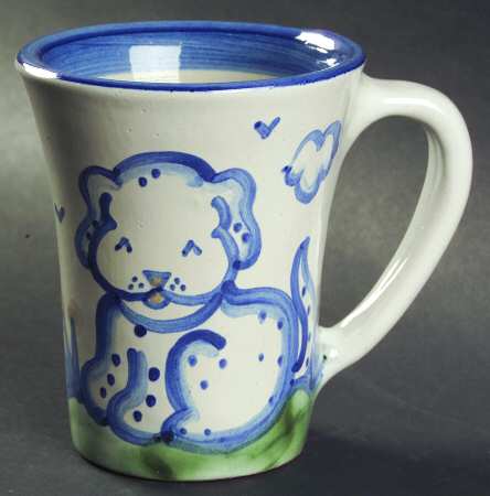 Country Scene Blue Grandmug