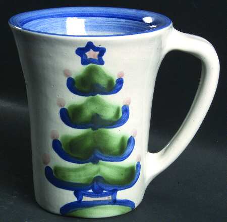 Country Scene Blue Grandmug