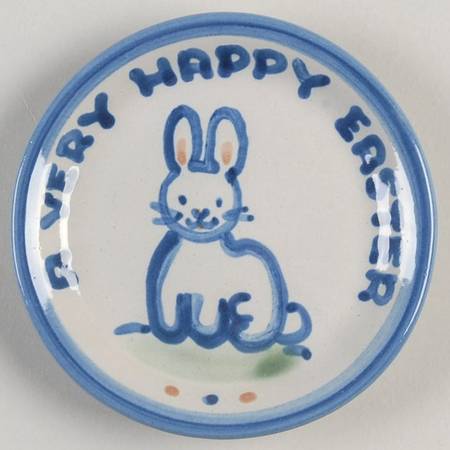 Country Scene Blue Coaster