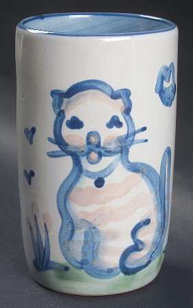 Country Scene Blue 9 Oz Tumbler