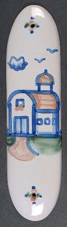 Country Scene Blue Door Guard