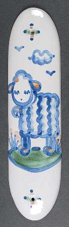 Country Scene Blue Door Guard
