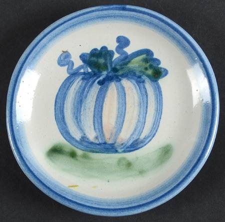 Country Scene Blue Coaster