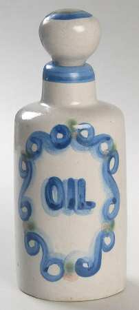 Bluette Oil Cruet and Stopper