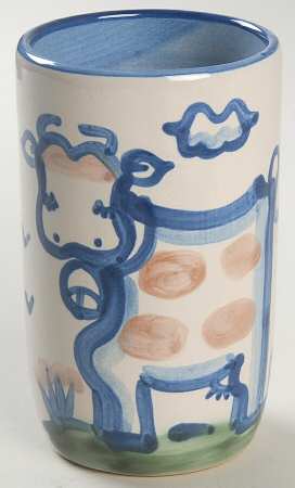 Country Scene Blue 9 Oz Tumbler