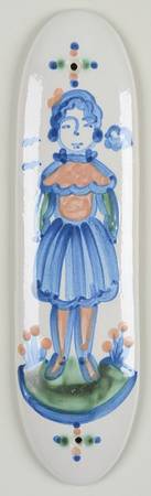 Country Scene Blue Door Guard