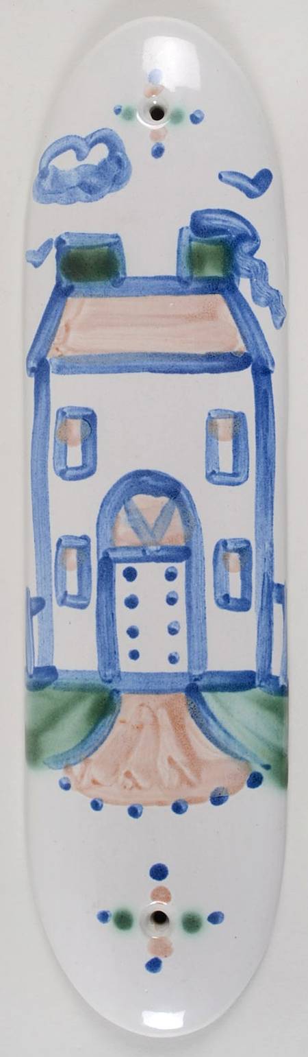 Country Scene Blue Door Guard