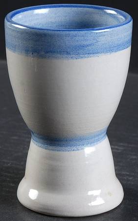Country Scene Blue Single Egg Cup