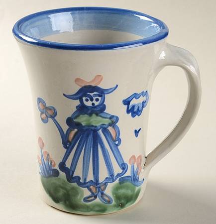 Country Scene Blue Grandmug