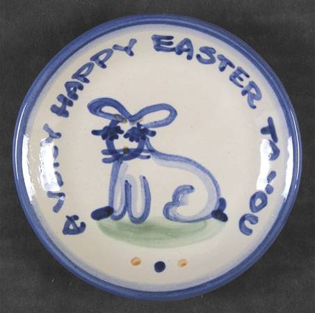Country Scene Blue Coaster