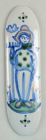 Country Scene Blue Door Guard