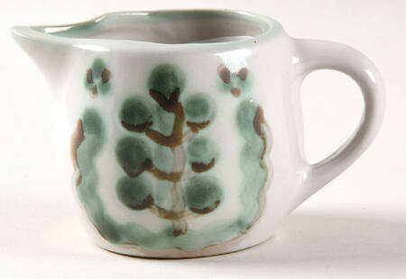Pear and Grape Green Creamer