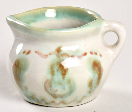Pear and Grape Green Mini Creamer