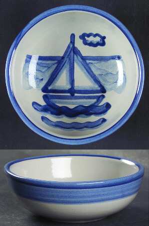 Sailboat Coupe Cereal Bowl