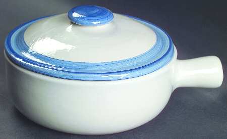 Sailboat Large Porringer & Lid