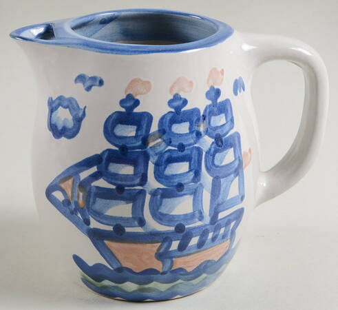 Ship & Whale Small Coffee Pot No Lid