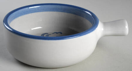 Ship & Whale Large Porringer No Lid