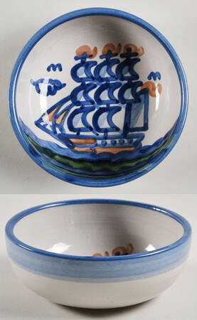 Ship & Whale 5 1/2" Fruit Bowl