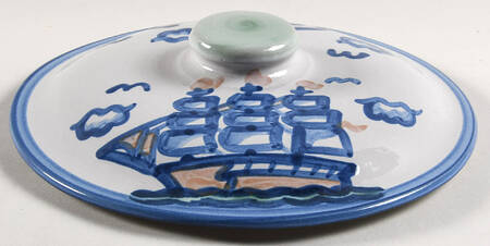 Ship & Whale Lid for Small Tureen/Baker