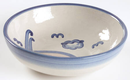 Ship & Whale Coupe Soup Bowl