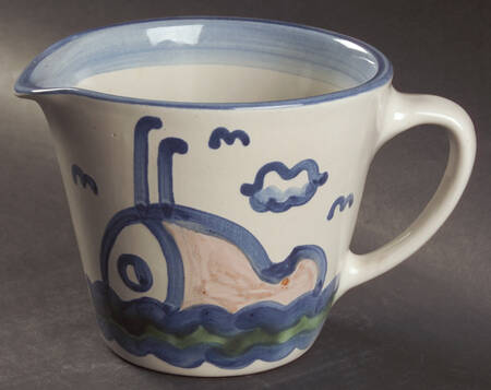 Ship & Whale Mixing Pitcher
