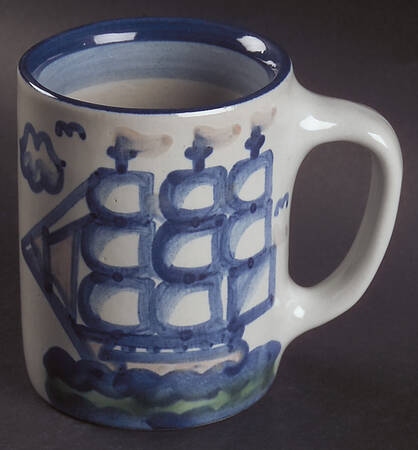 Ship & Whale Mug