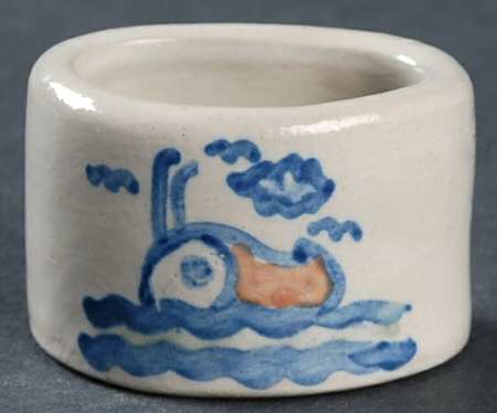 Ship & Whale Napkin Ring