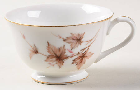 Alice (Brown Lvs) Footed Cup