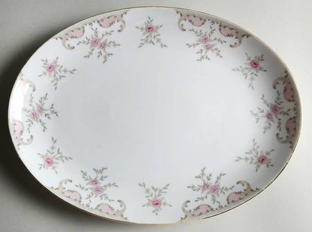 Antoinette 12" Oval Serving Platter