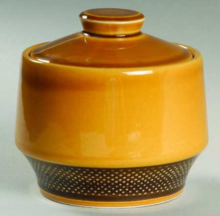 Aurora (Ironstone) Sugar Bowl & Lid