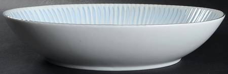 Aurora (Platinum Trim) 10" Oval Vegetable Bowl