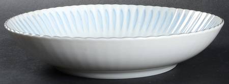 Aurora (Platinum Trim) Fruit/Dessert (Sauce) Bowl