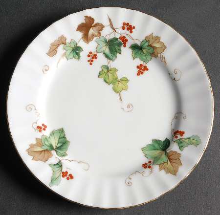 Autumn Bread & Butter Plate