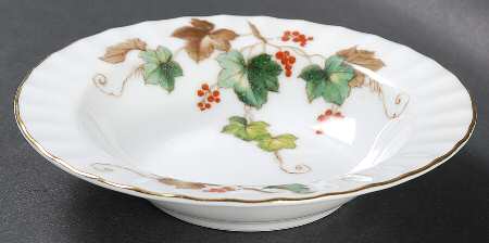 Autumn Rim Fruit/Dessert (Sauce) Bowl