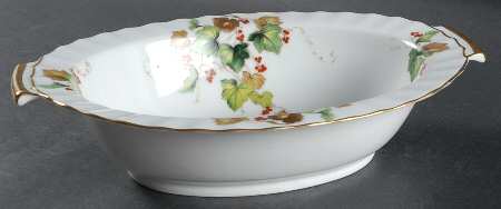 Autumn 11" Oval Vegetable Bowl