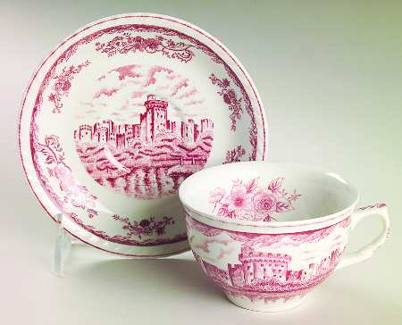 Balmoral Flat Cup & Saucer Set