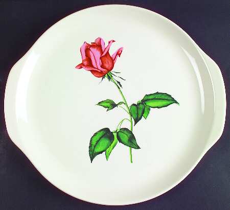 Betsy Rose Handled Cake Plate